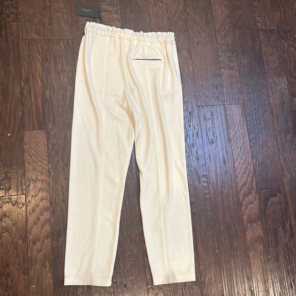 Rag & Bone Stratten Pant Ivory/Black size 6 NWT - Picture 3 of 5
